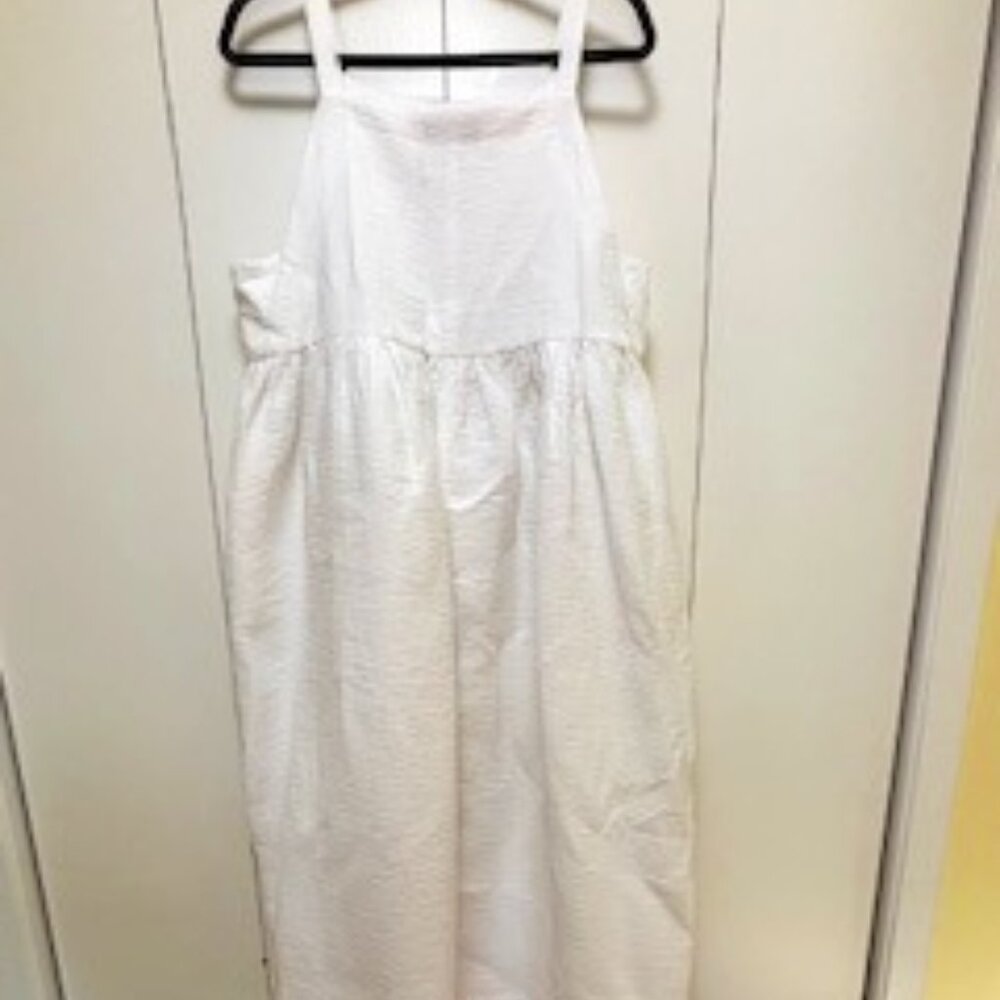 Rachel Comey white cotton summer dress size  XL